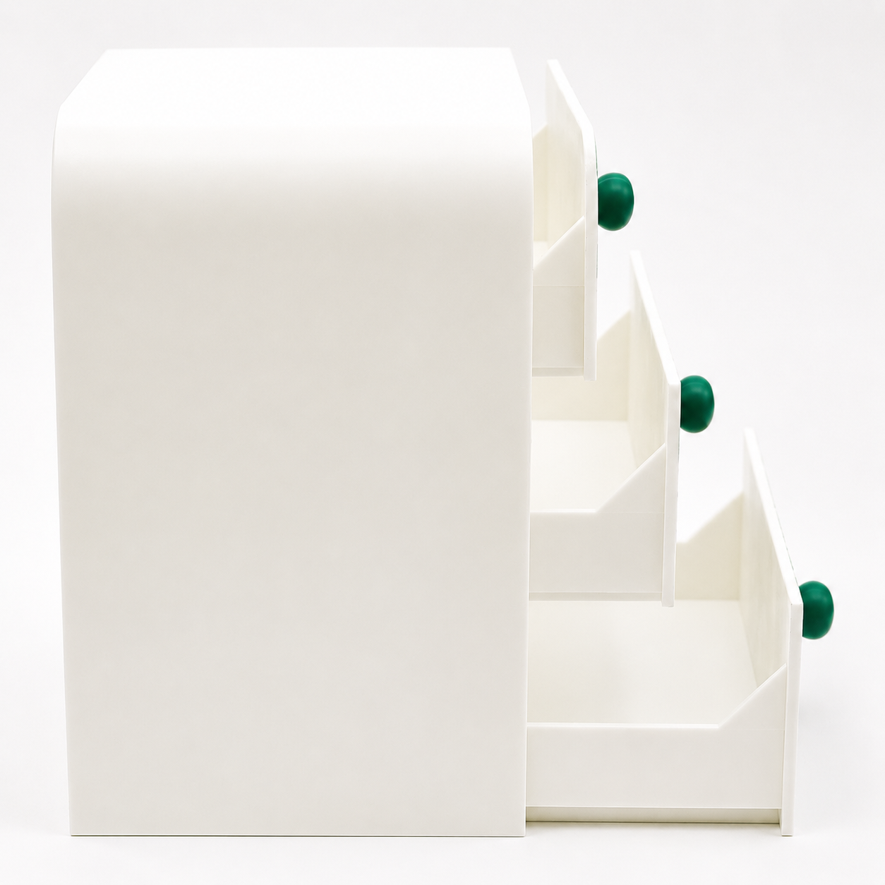 Monstera 3-Drawer Storage Box